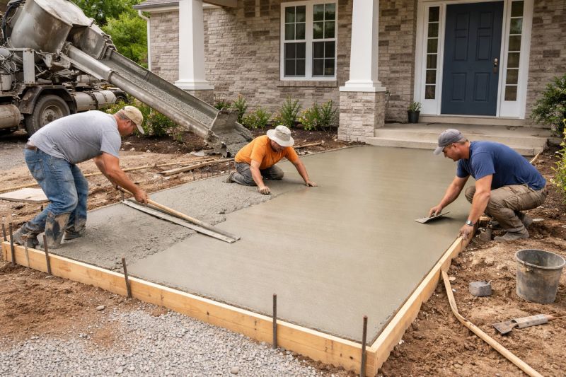 Concrete Installation in Delaware County, PA