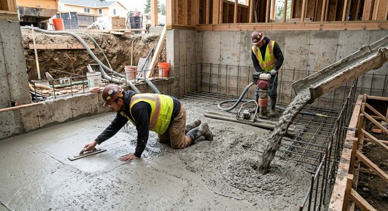 Basement Concrete Installation in Audubon, NJ