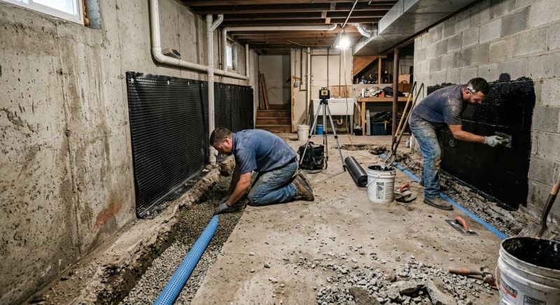 Basement Concrete Installation in Chester Springs, PA