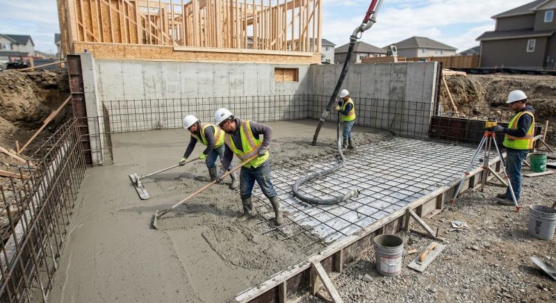 Basement Concrete Installation in New Castle, DE