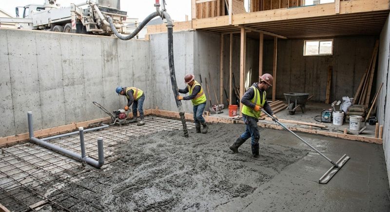 Basement Concrete Installation in Pitman, NJ