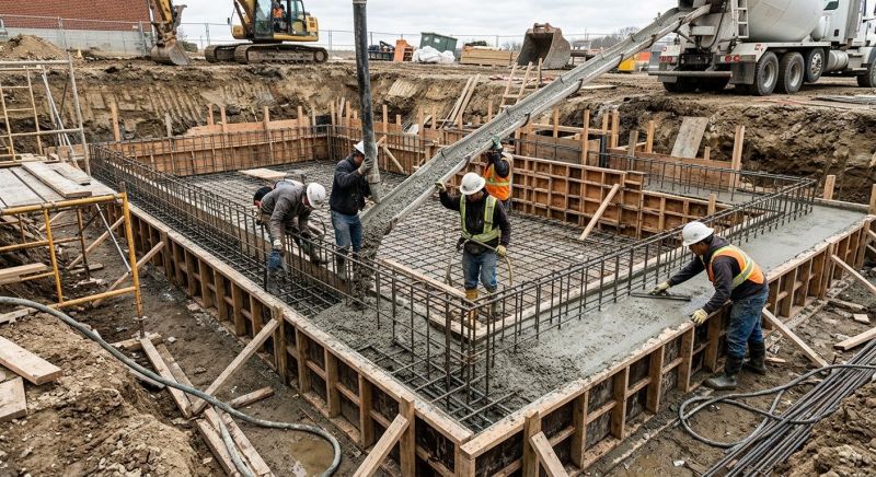 Basement Concrete Installation in Salem, NJ