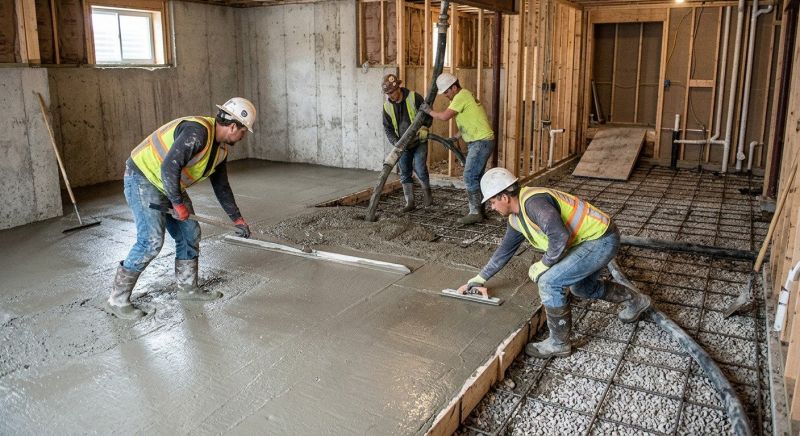 Basement Concrete Pouring in Delaware County, PA