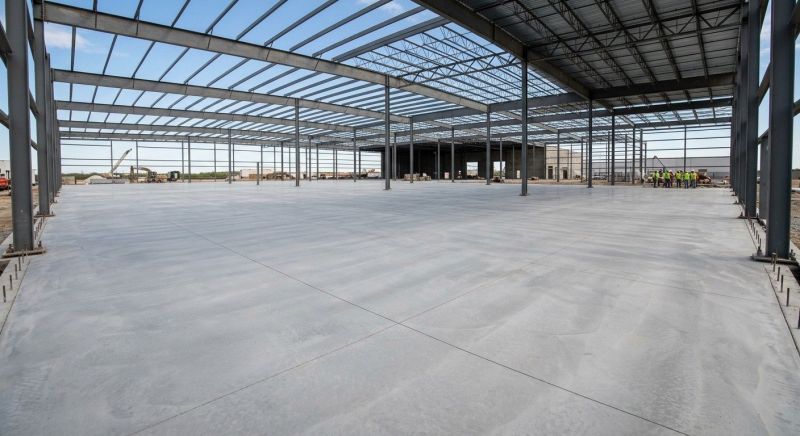 Commercial Slab Construction in Devon, PA