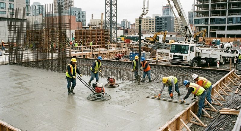 Commercial Slab Construction in Voorhees, NJ