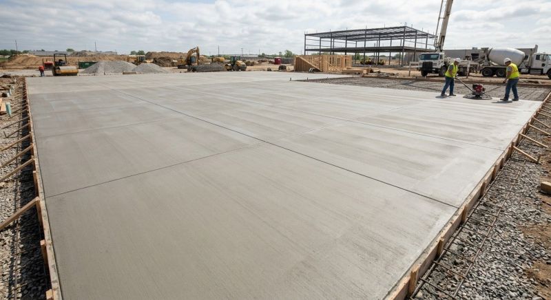 Commercial Slab Installation in Delaware County, PA