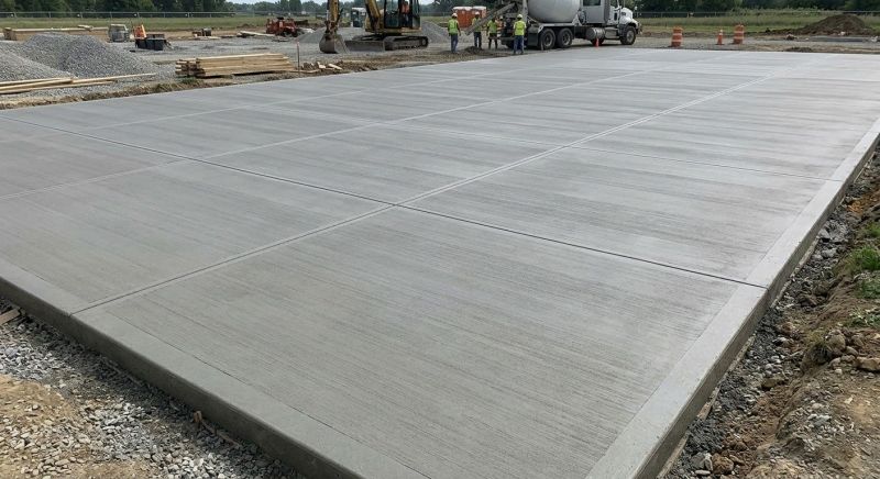 Commercial Slab Installation in Springfield, PA