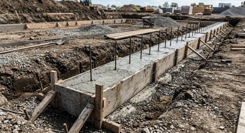 Concrete Foundation Installation in Marcus Hook, PA