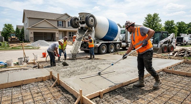 Concrete Work in Delaware County, PA
