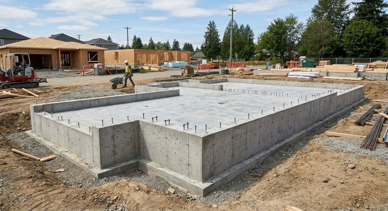 Foundation Construction in Delaware City, DE