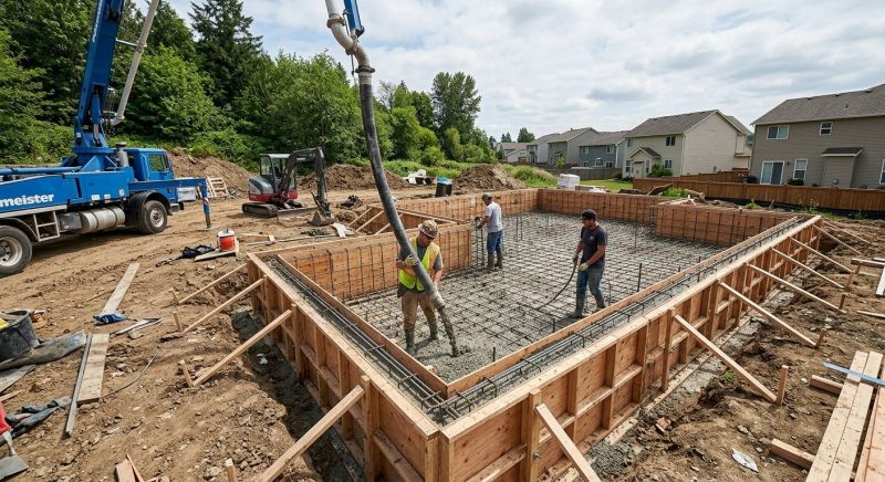 Foundation Construction in Devon, PA