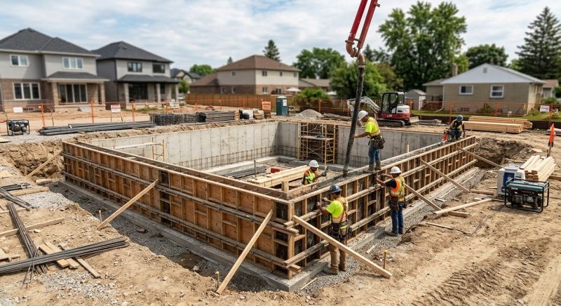 Foundation Construction in Haddonfield, NJ