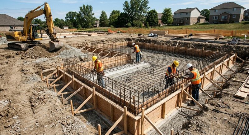 Foundation Construction in Malvern, PA