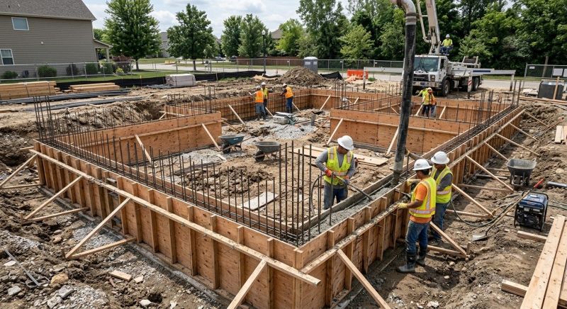 Foundation Construction in Media, PA