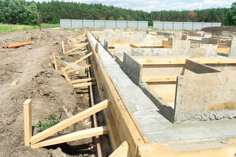 Foundation Footer Installation in Delaware County, PA