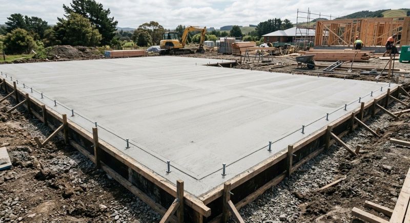 Foundation Slab Construction in Delaware County, PA